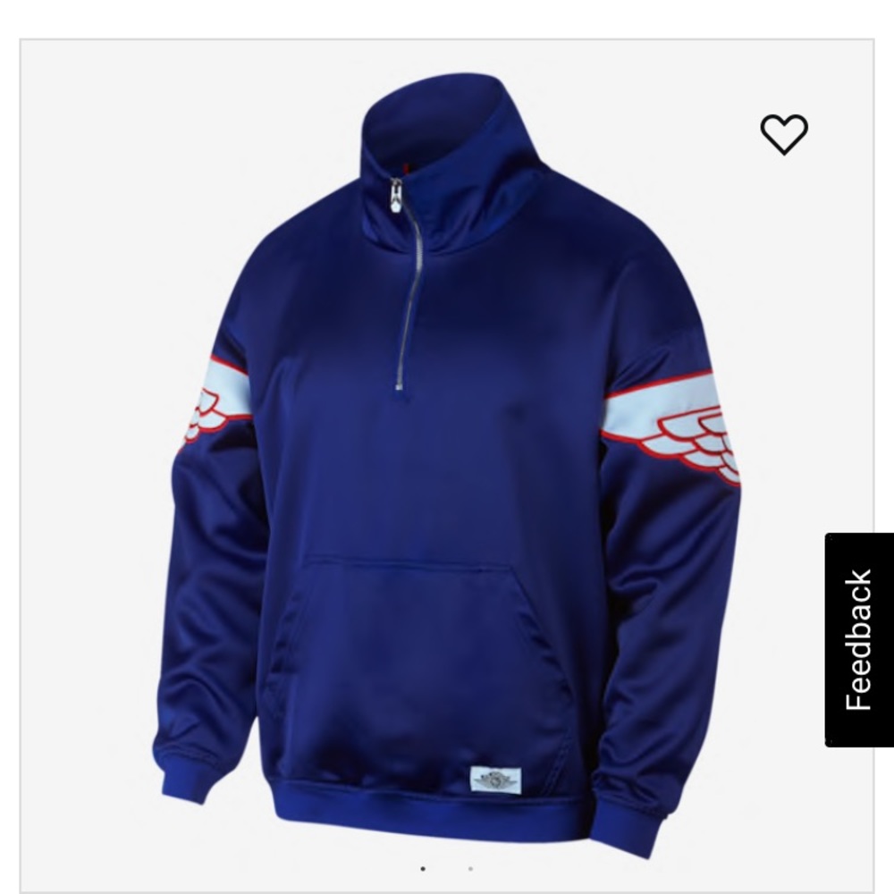 Jordan wings classic quarter zip jacket